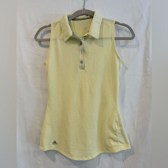Adidas Yellow Golf Tank Top - Picture 1 of 2